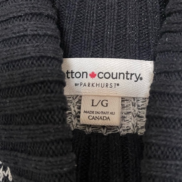 PARKHURST Cotton Country Turtleneck Ski Sweater - Picture 2 of 5
